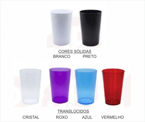 Copo Twister 500ml Acrílico