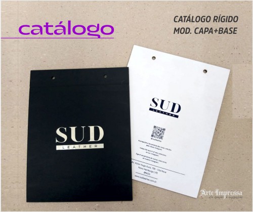 Catálogo Rígido Mod. Capa+Base Personalizado